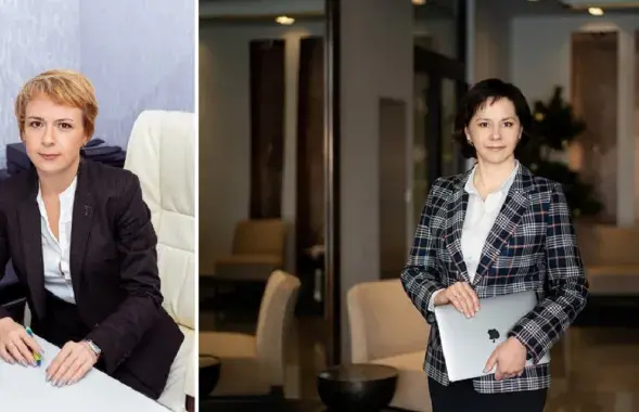 Юлия Карачун и Оксана Пучковская