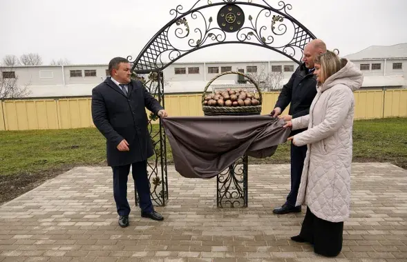 Памятник картошке в Бобруйском районе&nbsp;