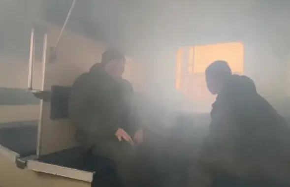 На учениях&nbsp;