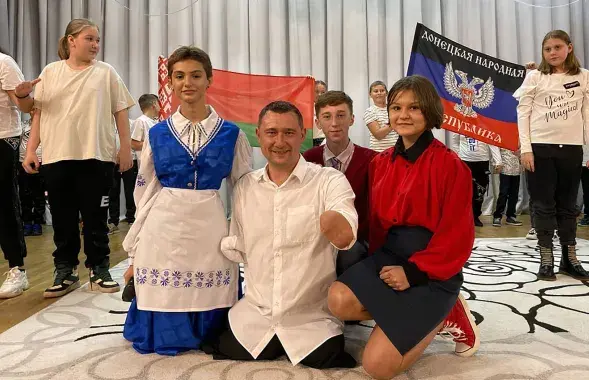 Алексей Талай и украинские дети