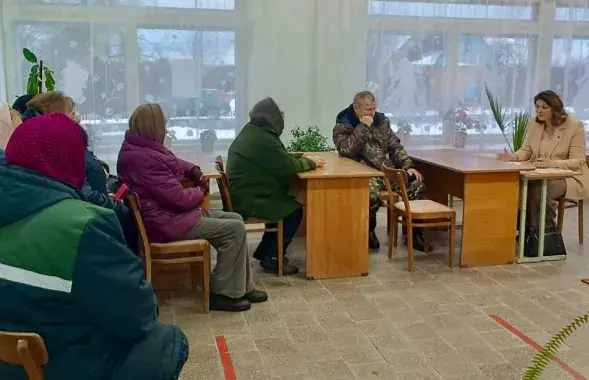 Сумны настрой панаваў на сустрэчы жыхароў Бешанковіцкага раёна з яго кіраўніцай
