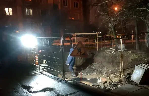На месцы аварыі