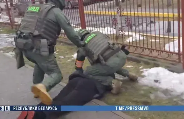 Брастаўчаніна затрымлівалі супрацоўнікі ГУБАЗ і спецназа
