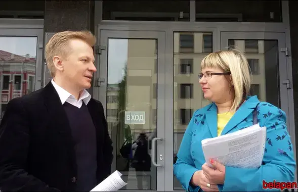 Віталь Рымашэўскі і Вольга Кавалькова
