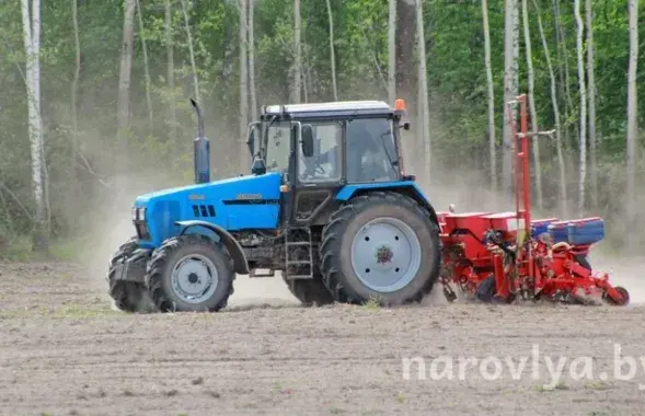 Сельскагаспадарчыя работы ў Нараўлянскай раёне
