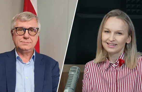 Аляксандр Дабравольскі і Аліна Коўшык
