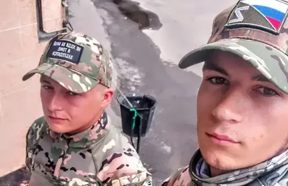Віталь Чыбісаў (справа)
