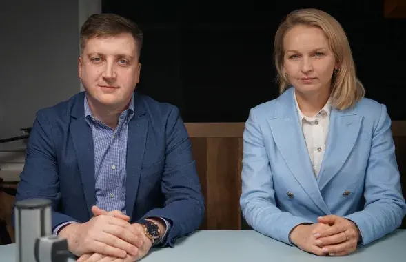 Алина Ковшик и Артур Финкевич
