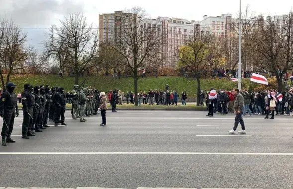Протесты 2020-го в Минске
