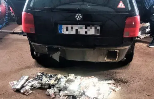 Автомобиль с контрабандой
