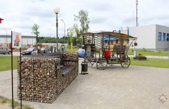 Гарадскі арт у Астраўцы
