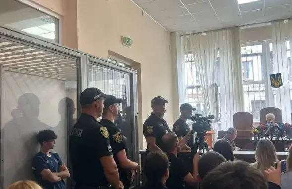 Вячаслаў Зінчанка ў суде
