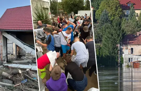 Aftermath of the floods
