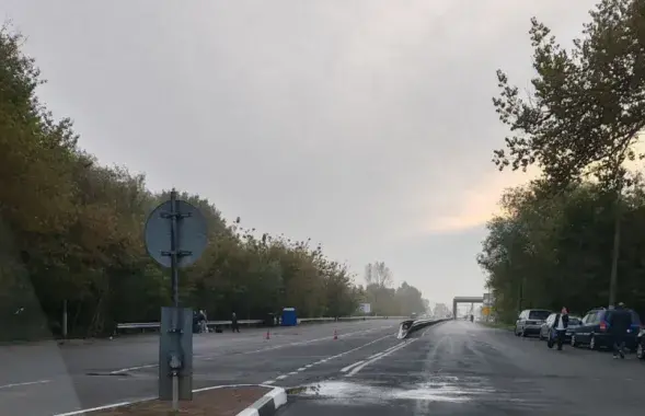 Пустой погранпереход

