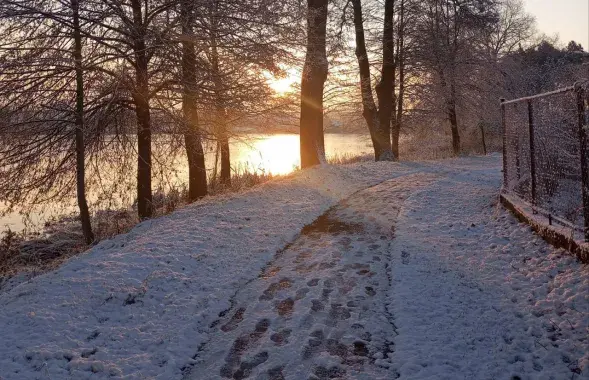 У Беларусі ў чацвер чакаецца снег і мокры снег, ілюстрацыйнае фота
