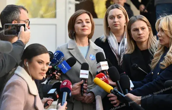 Президентка Молдовы Майя Санду
