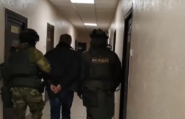 Затрыманне ў Віцебску
