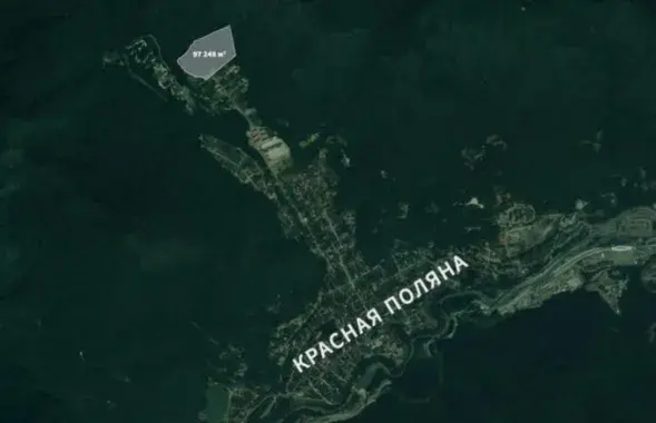 "Беларускі" ўчастак каля Сочы
