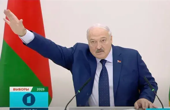 Александр Лукашенко во время пресс-конференции 26 января
