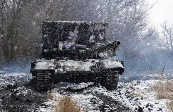 Украинские военные
