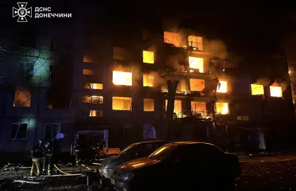 Пожар в жилом доме

