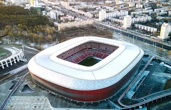 Новый футбольный национальный стадион в Минске