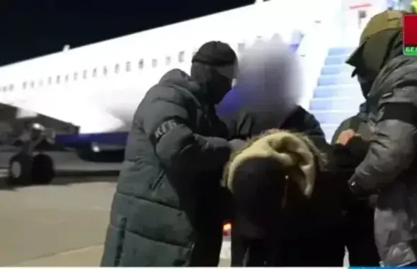 Затрыманне Паўла Бялюціна

