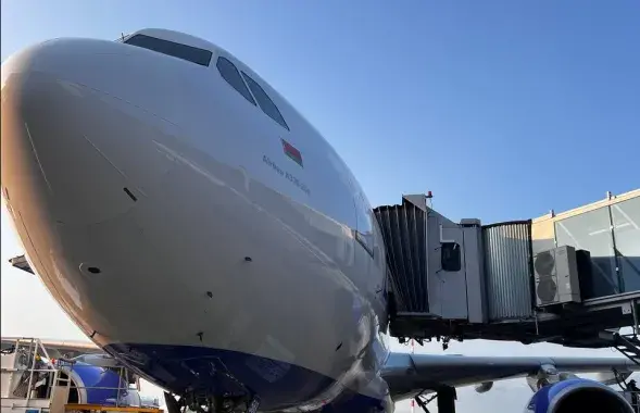 &nbsp;Airbus A330-200 в аэропорту Стамбула
