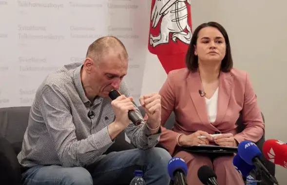Сяргей і Святлана Ціханоўскія

