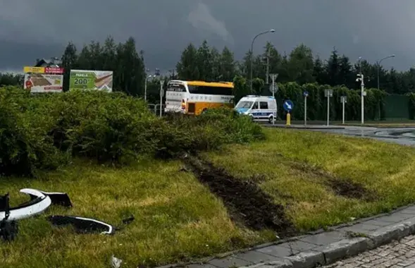 Автобус с белорусами попал в ДТП в Польше&nbsp;
