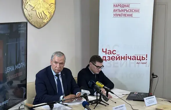 Павел Латушка і Арцём Брухан
