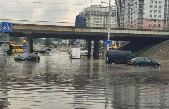 Подтопление в Минске
