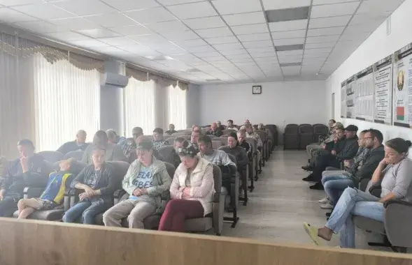 Белорусы во время "профилактического мероприятия"
