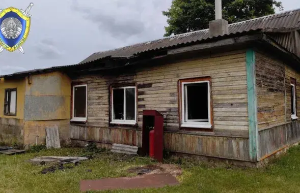 Сельчанин пытался сжечь свою семью
