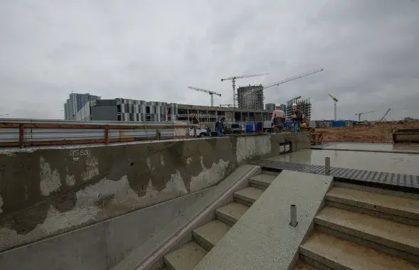 Будаўніцтва метро ў Мінску, ілюстрацыйнае фота

