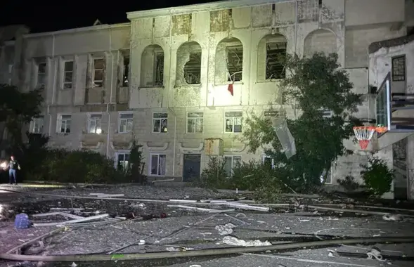Фарос пасля дронавай атакі
