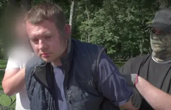 Задержанный Гжегож Гавел
