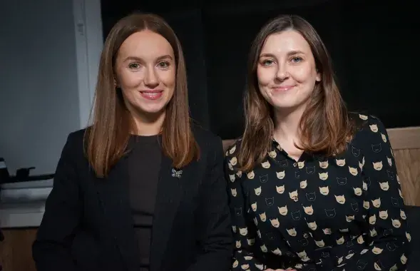 Ёана Скарыцка і Вольга Дабравольская