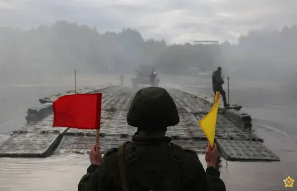 Проверка боевой готовности в белорусской армии
