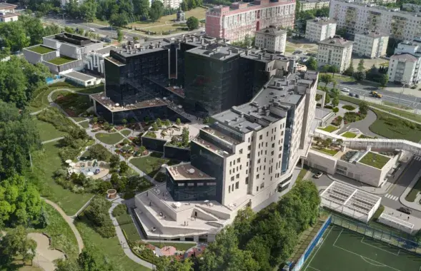 По паспорту дом сдадут в начале 2026 года, но пока не успевают со сроками