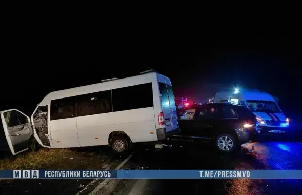На месте ДТП

