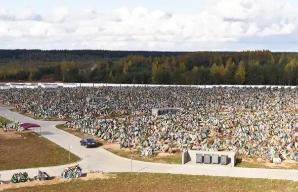 У 2021 годзе на новых могілках было 1500 месцаў пад пахаванні
