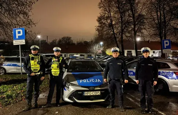 Полицейские в Кракове спасли белоруса
