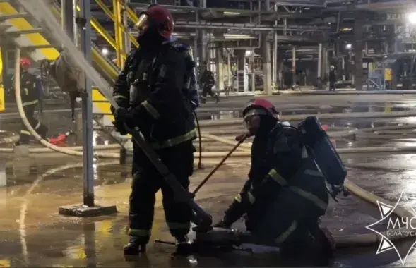 Пажар на "Нафтане"
