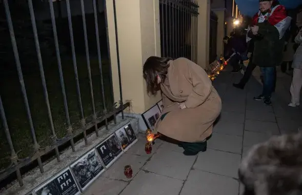 Святлана Ціханоўская на Дзяды