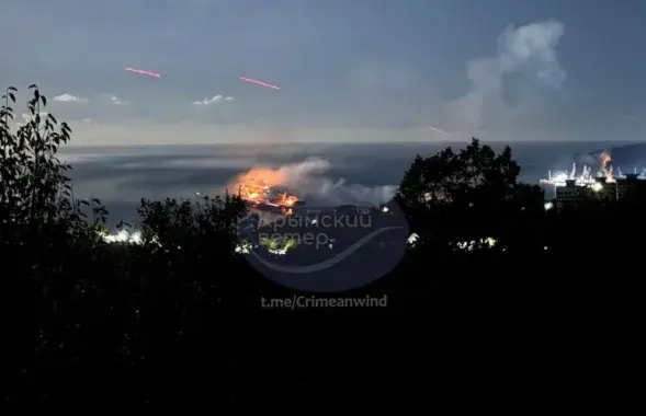 Удар па расійскім порце
