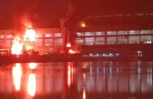 Украинские дроны атаковали ГРЭС.
