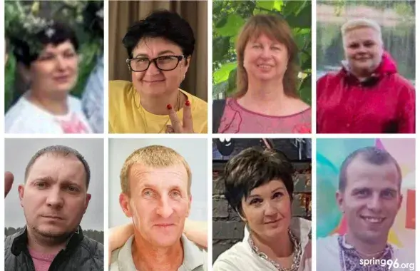 Жыхары Ваўкавыска, асуджаныя па "справе дваровых чатаў"
