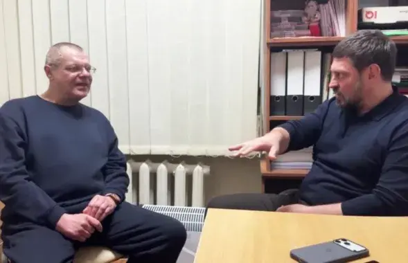 Віктар Бабарыка і Уладзімір Золкін
