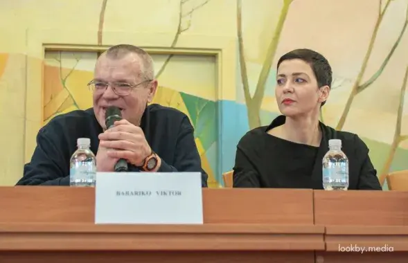 Виктор Бабарико и Мария Колесникова
